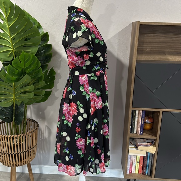 Hell bunny floral vintage style dress - Picture 3 of 8